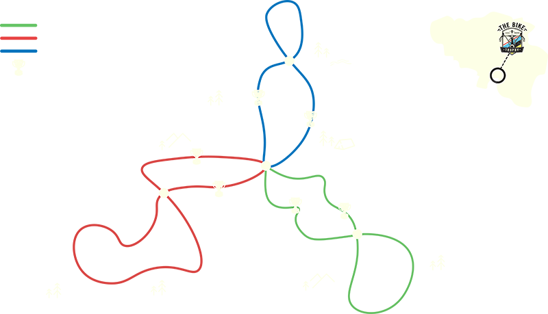 Map of the Bike Trophy